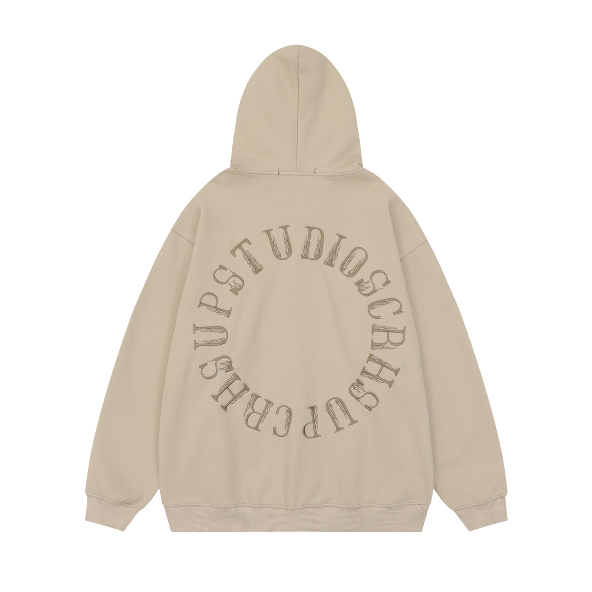 Old school Letter Embroidery Hoodies AokLok (Kclot)