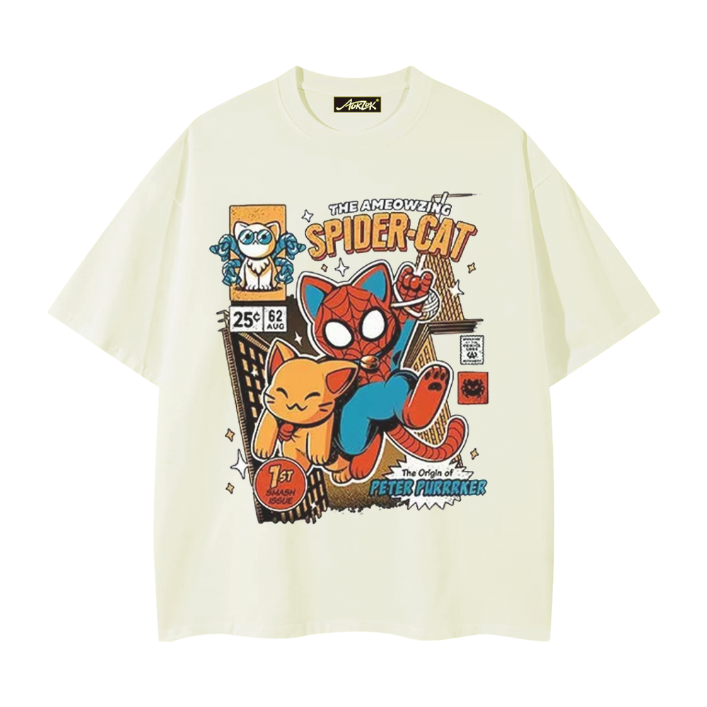 Retro Spider-Cat T-Shirt