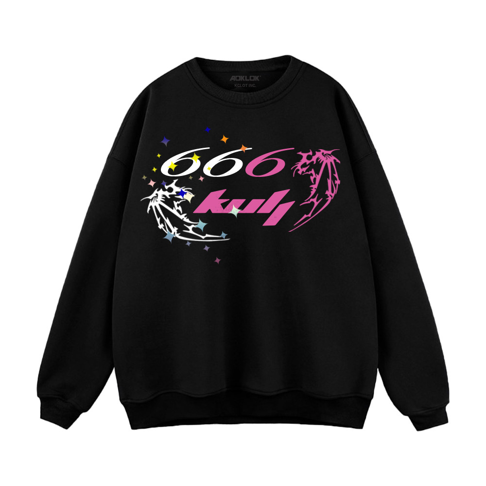 6Kull | High Street Contrasting Wings Sweatshirt