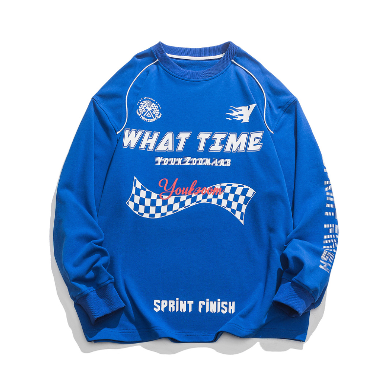 【NOW TREND】High Street Racing Crewneck sweatshirt